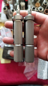 Gift Glow EDC A2 Titanium Nichia 519a 600lm AA 14500 EDC Flashlight